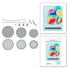 Spellbinders Dies - Color Block Balloons